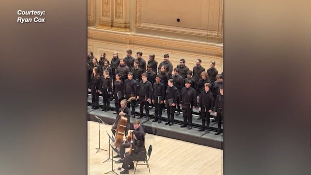 Prout School Student Sings At Carnegie Hall