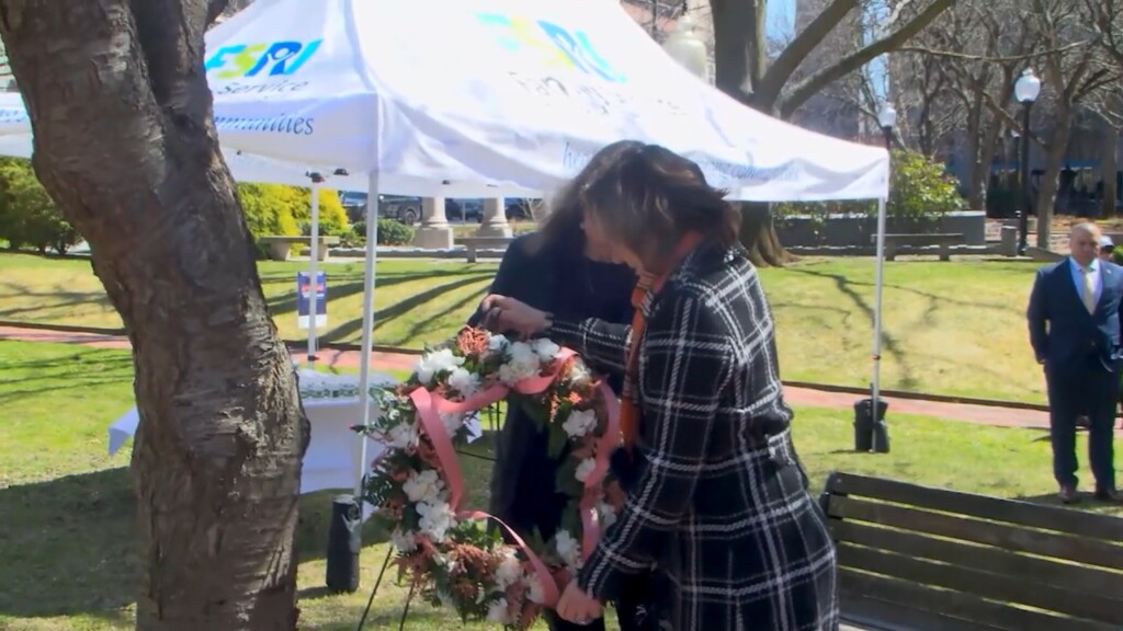 Miya Brophy Baermann's Mother Awarded And Honored At Victims Grove Ceremony