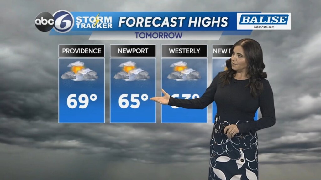 Tuesday Evening Forecast