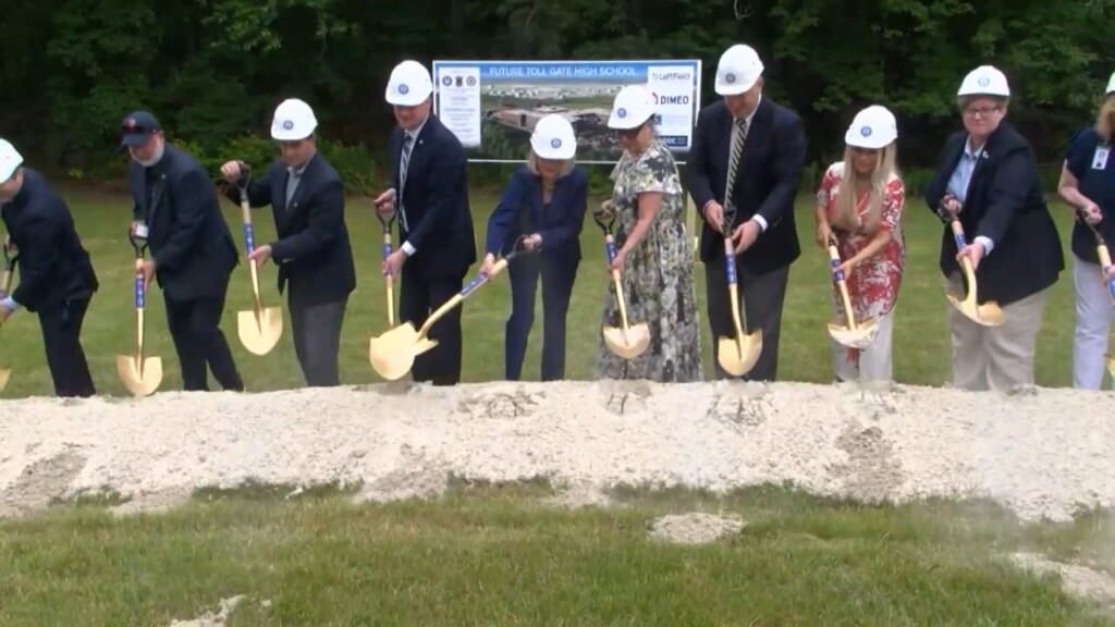 Officials Break Ground On New Toll Gate High School In Warwick