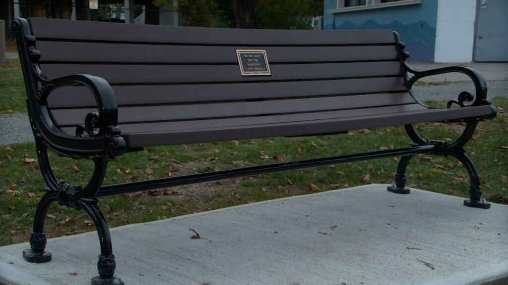Memorial Bench Dedicated To North Kingstown Woman Struck And Killed By Drunk Driver