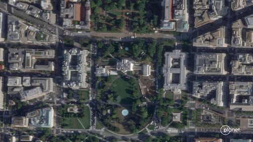 Satellite Images Show Before And After Of Demolition Of White House East Wing