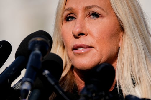 Rep. Marjorie Taylor Greene Of Georgia, Former Trump Loyalist, Says She Is Resigning From Congress