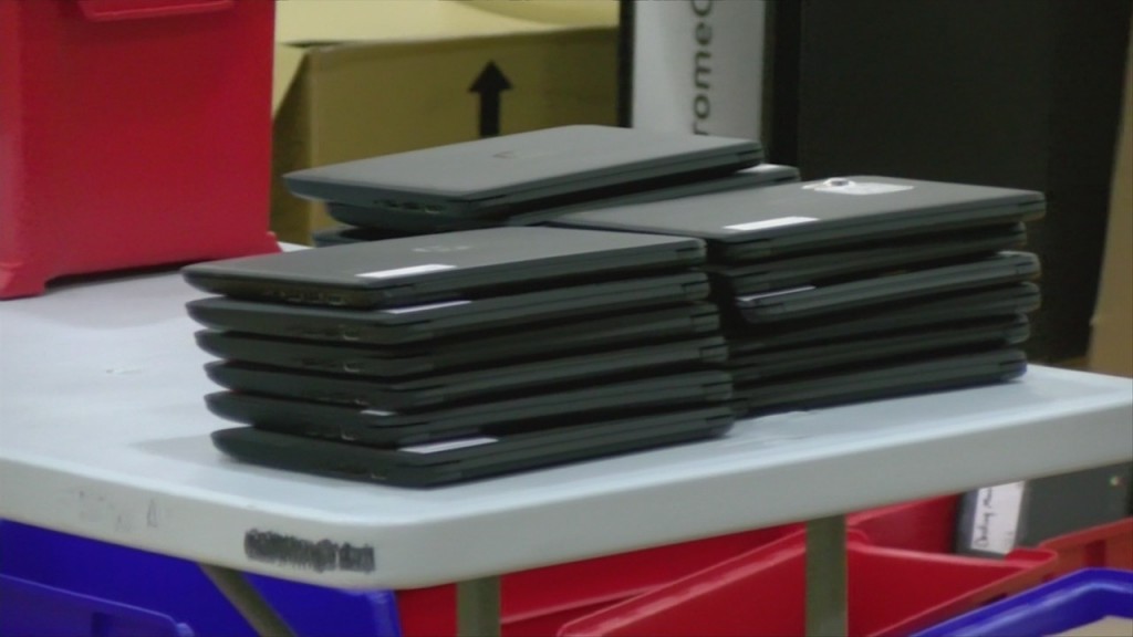 Ri Students Preparing For Distance Learning