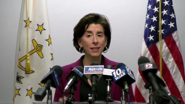 Coronavirus Outbreak: Press Conference At Ri Department Of Health