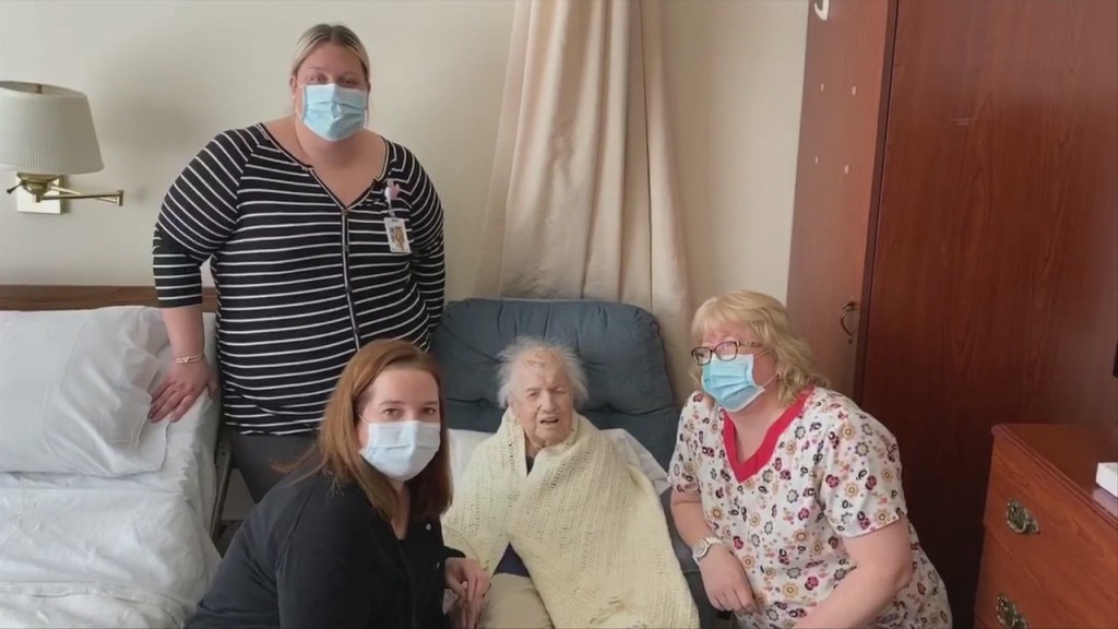 94 Year Old Nursing Home Resident Leaves Kent Hospital As A Covid 19 Survivor