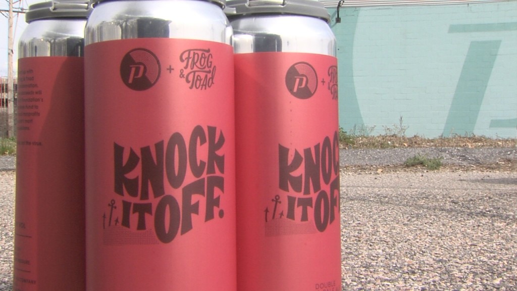"Knock It Off" beer