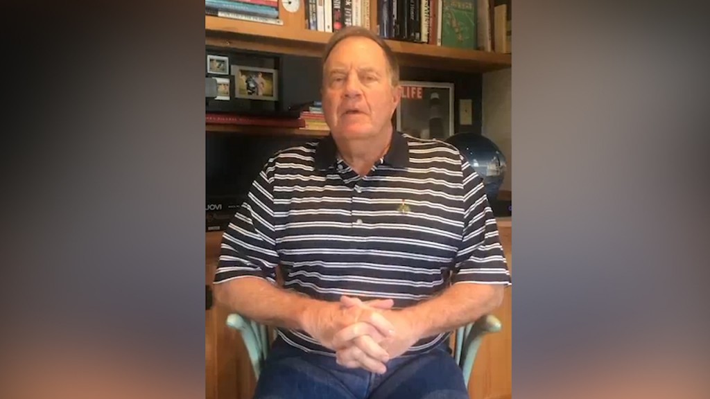 Belichick Tweet Support