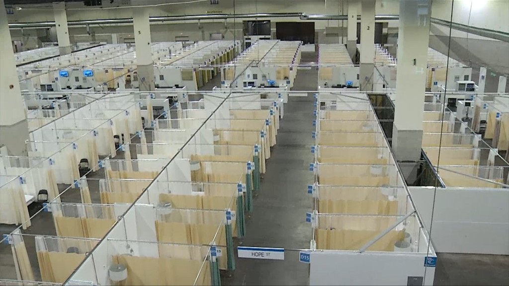 Convention Center Field Hospital