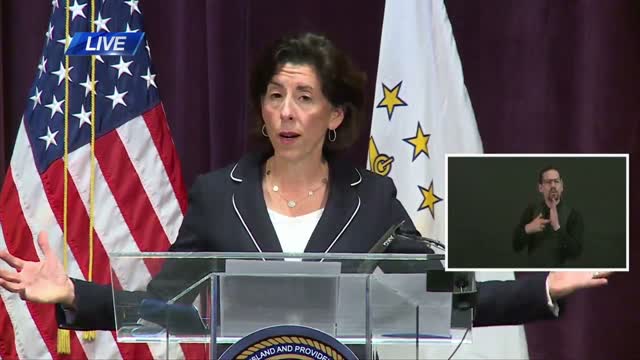 Gov. Gina Raimondo Daily Covid 19 Briefing