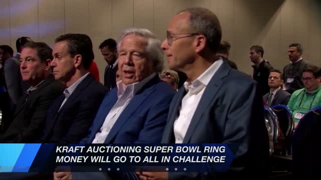 Kraft Donates Ring