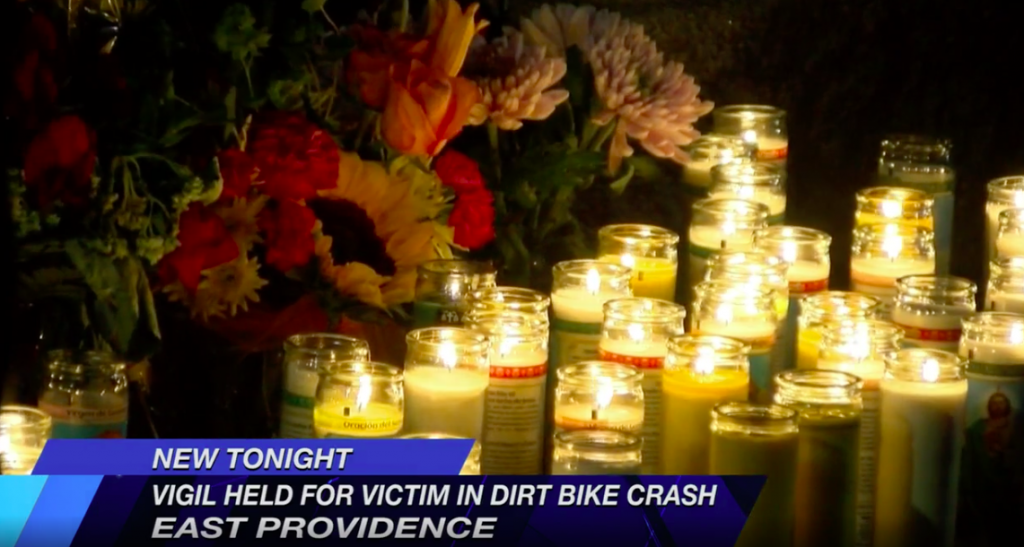 Vigil Held For Victim Of Providence Dirt Bike Crash