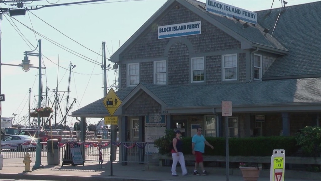 Crowding On Block Island Ferry