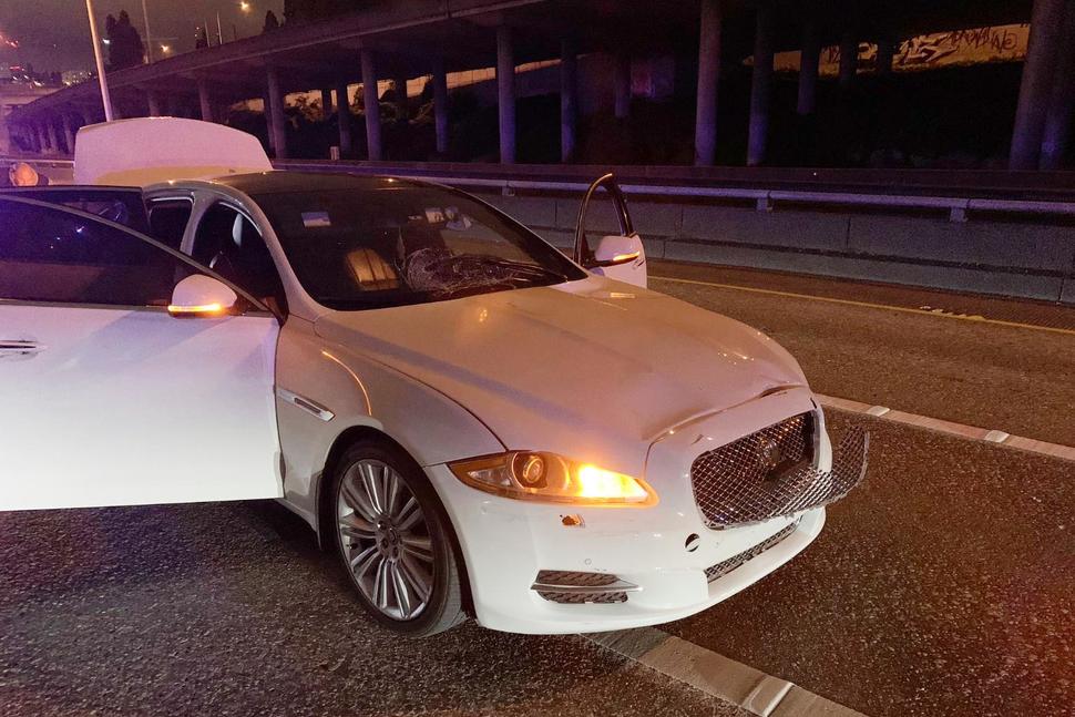 Seattle Protest Accident
