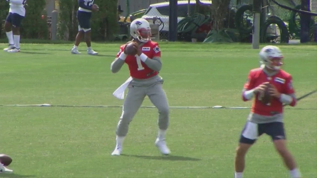 Despite Taking Majority Of Quarterback Reps, Cam Newton Continues To Compete For Starting Job