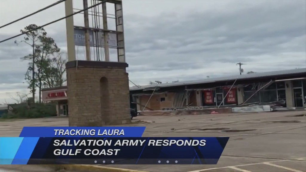 Salvation Army Responds In Wake Of Hurricane Laura