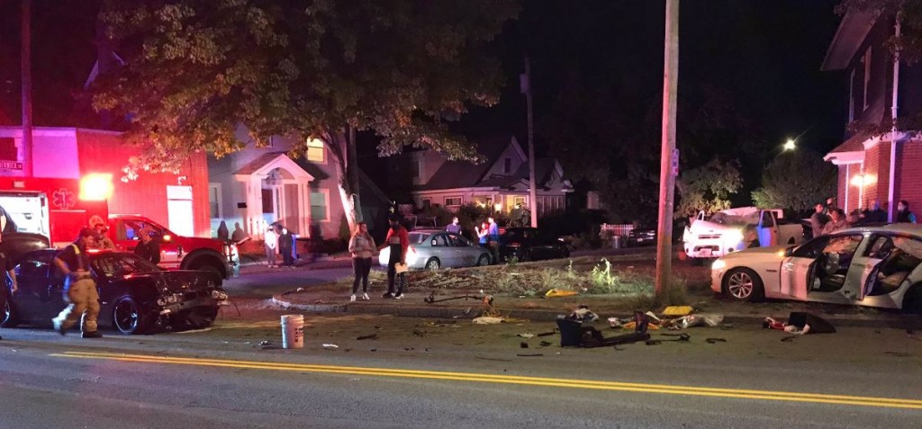 Broad St Cranston Accident