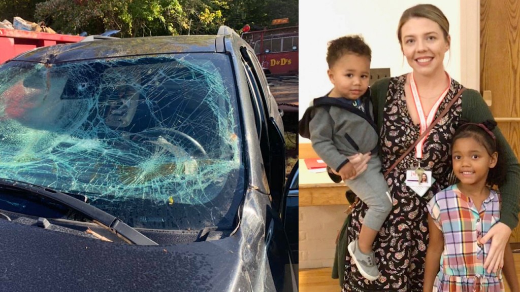 North Kingstown Mother Says Tree Limb Falls On Car In Freak Accident