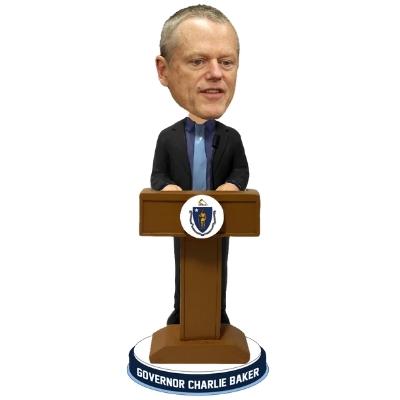 Governor Charlie Baker Bobblehead Large