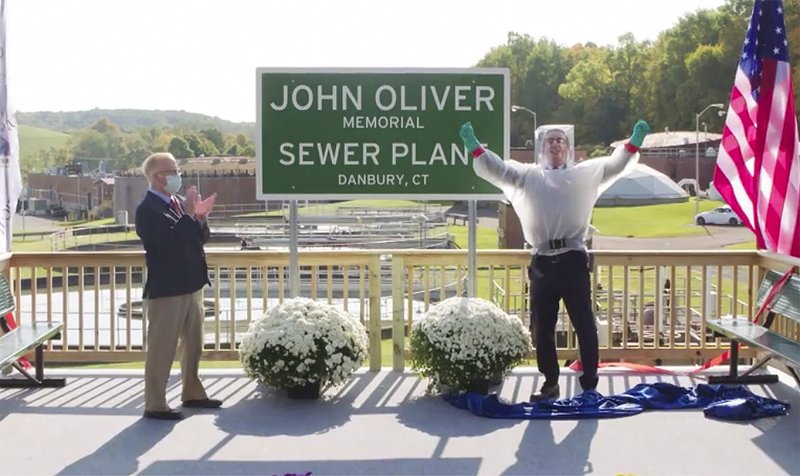 John Oliver Danbury Sewage