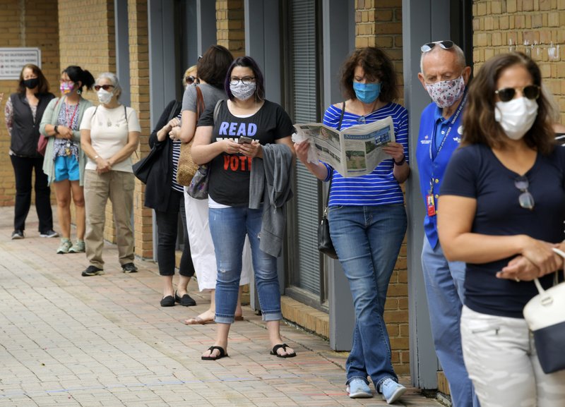 Virgina Polling Line