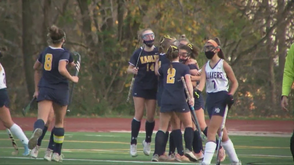 Fourth Quarter Goal Lifts Barrington Over Moses Brown In Division I Field Hockey Preliminary