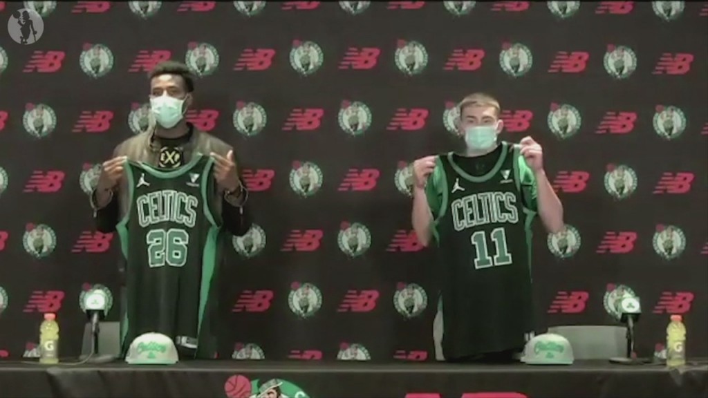 Celtics Introduce First Round Draft Picks Nesmith & Pritchard