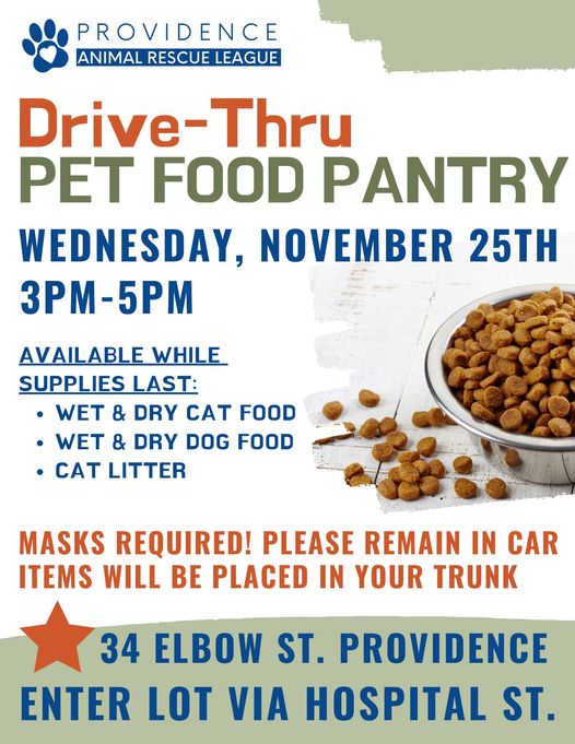 Drivethrupetfoodpantry Parl