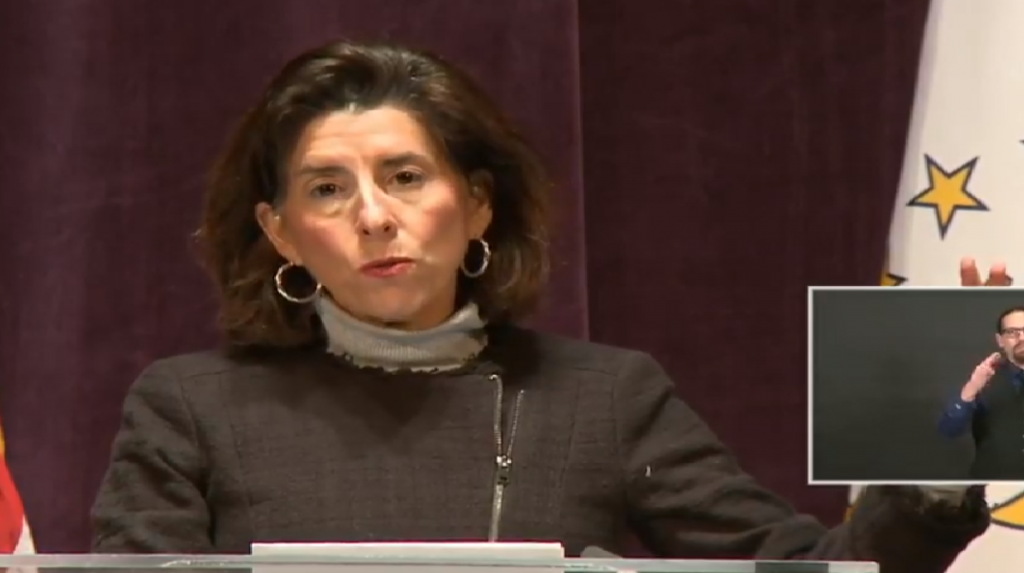 Governor Raimondo Friday