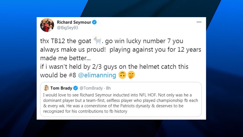 Seymour Tweet Brady 1 19
