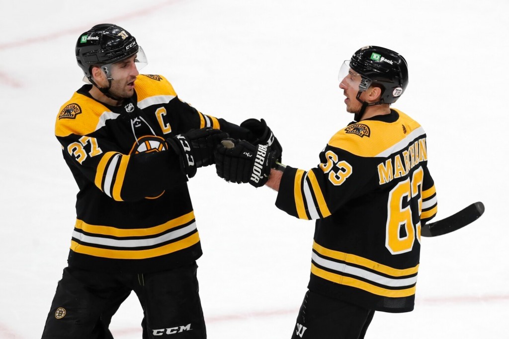 Patrice Bergeron Brad Marchand