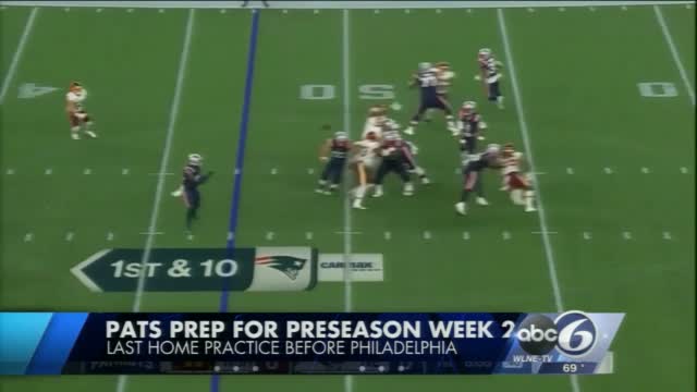 Patriots Week 2 Preseason Practice