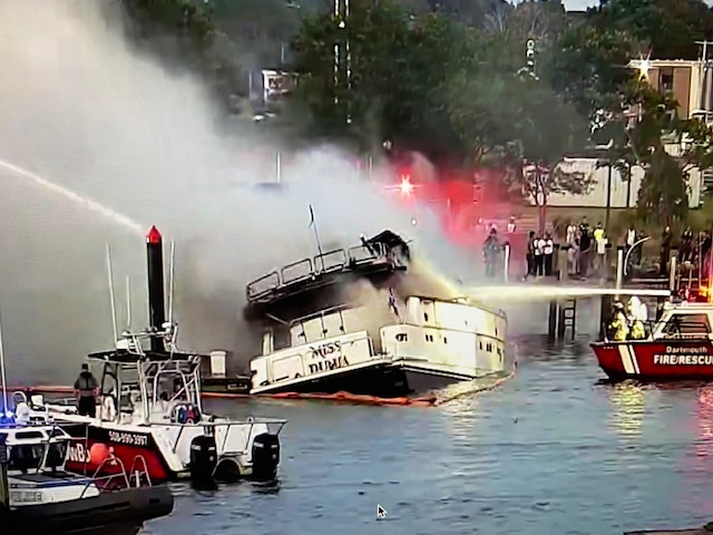 Boat Fire
