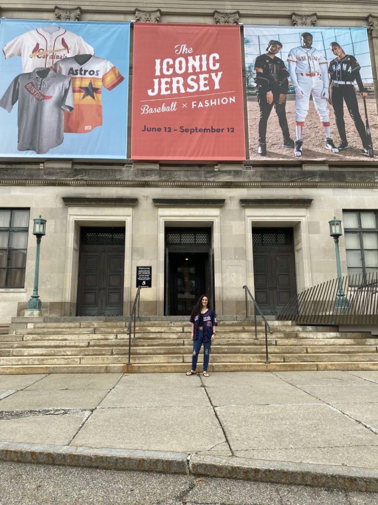 Amy In Front Of Museum