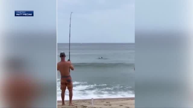 Ma Claims To Catch Great White Shark