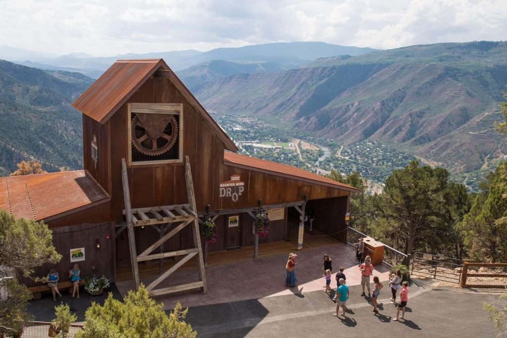 Guests At The Haunted Mine Drop At Glenwood Caverns Adventure Park By Jack Affleck