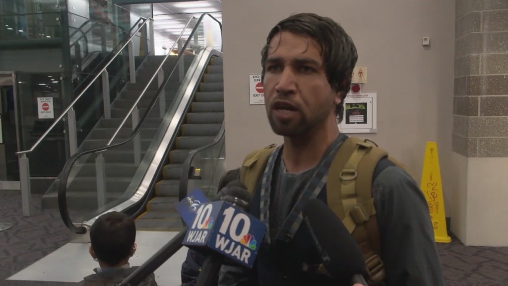 First Afghan Refugee Family Arrives In Rhode Island