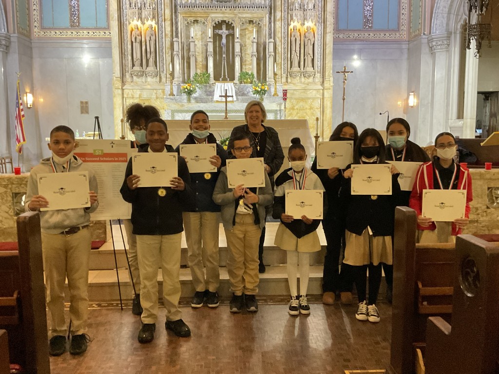 Read To Succeed 2021 Scholarship Ceremonies Bishop Mcvinney Catholic Elementary Students