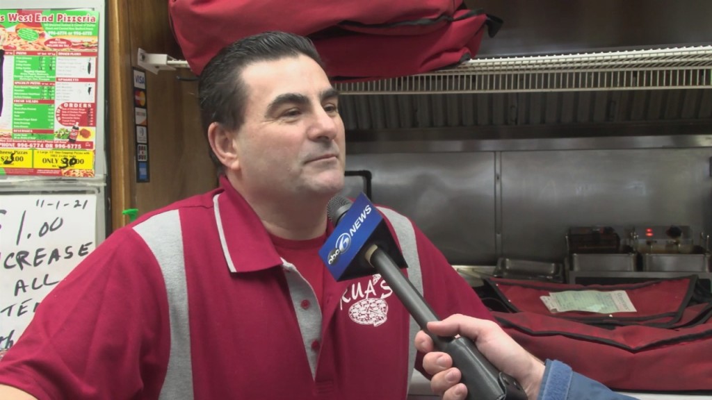 New Bedford Pizzeria Owner Praised For Braving Blizzard, Feeding Plow Drivers