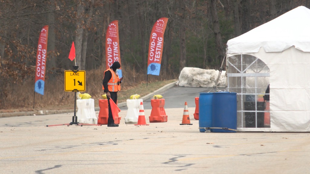 CCRI drive thru testing covid