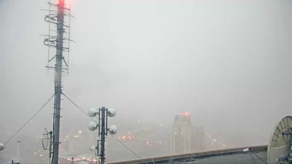 Dominique Turner Snow Squalls Move Through Providence