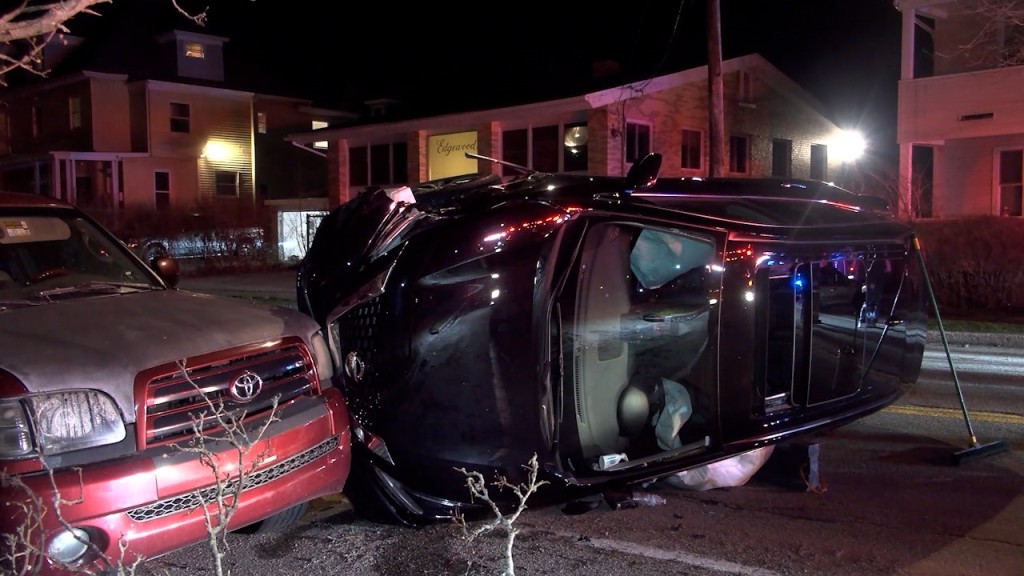 Cranston Rollover Crash
