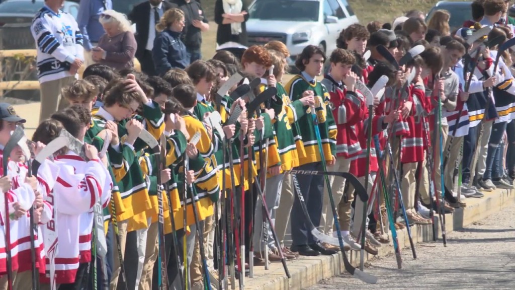 Stick Salute For Matthew Dennison