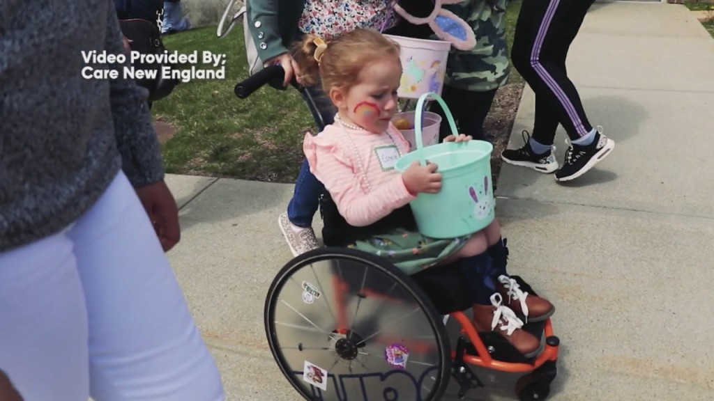 Care New England Holds Easter Egg Hunt For Children With Special Needs