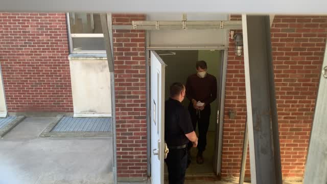 Nathan Carman Outside Of Court 5/11 Deeann