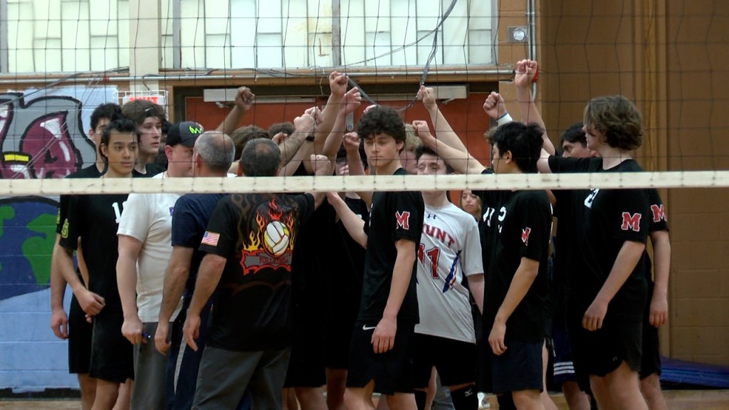 Mount St. Charles/north Smithfield Co Op Sweeps Woonsocket In Division Ii Boys Volleyball Friday