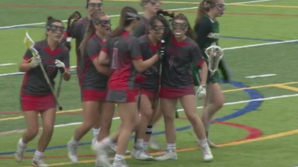 Cranston West Girls Lacrosse Defeats Smithfield On Falcons Senior Night
