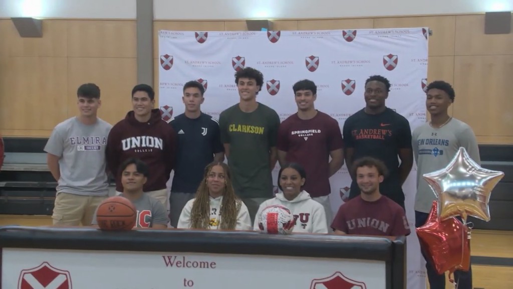 11 St. Andrew's Student Athletes Officially Look Forward To Continuing At Next Level