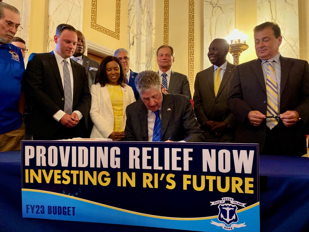 Gov. Dan McKee-Budget