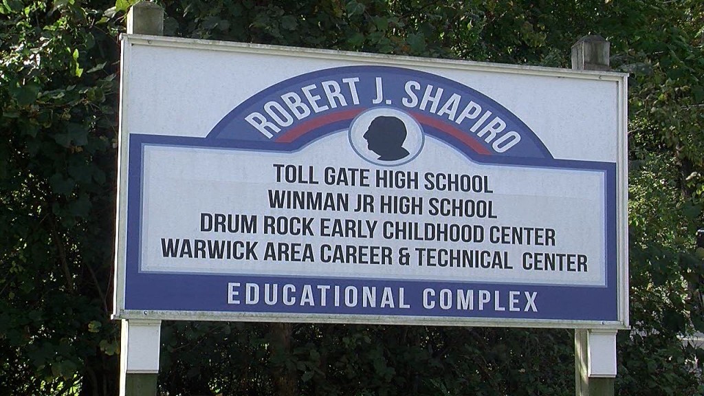 Toll Gate Warwick Schools Sign